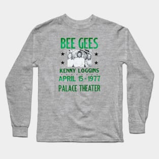Retro Bee gees Poster 1977 Long Sleeve T-Shirt